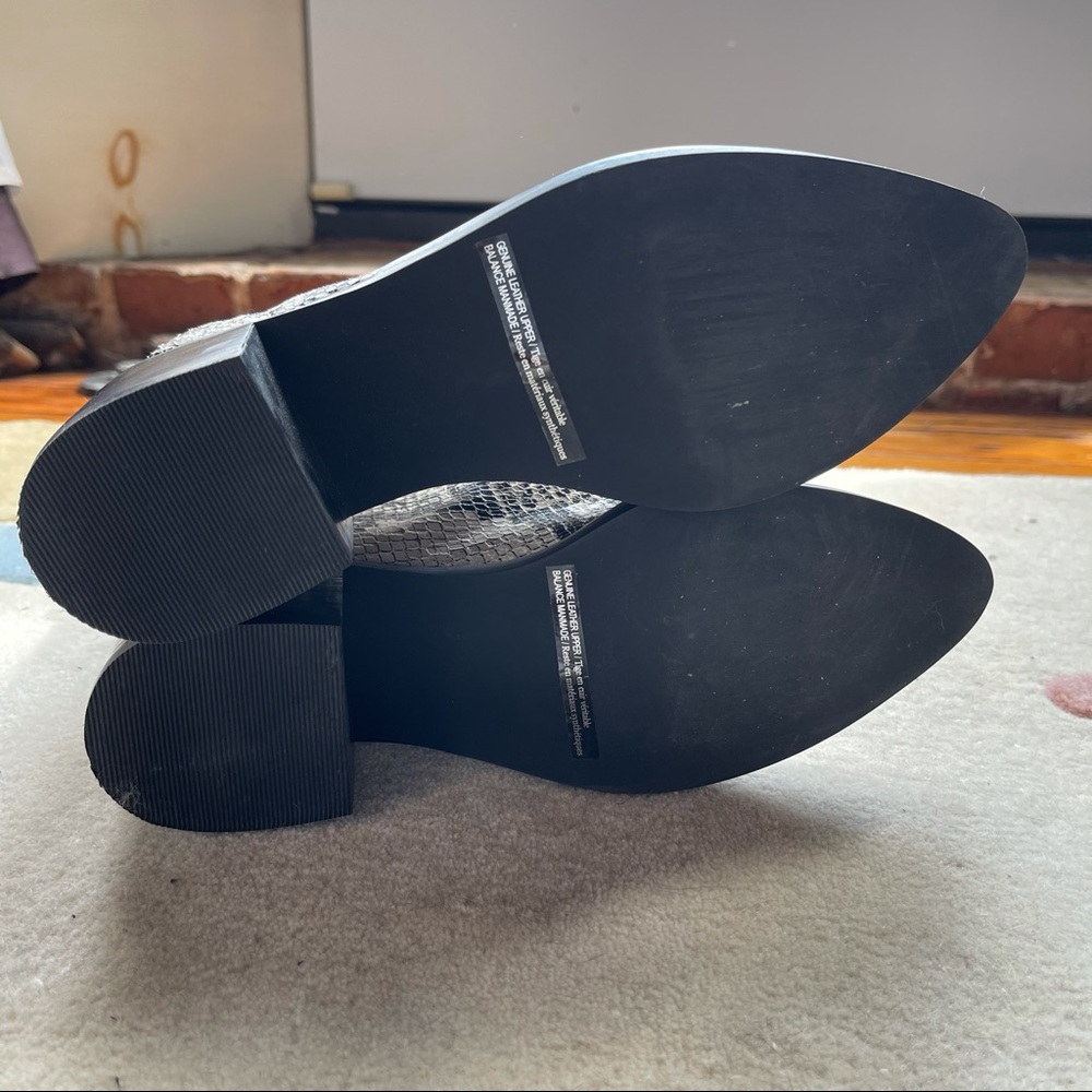 Treasure And Bond Farrah Python Snakeskin Embosse… - image 5